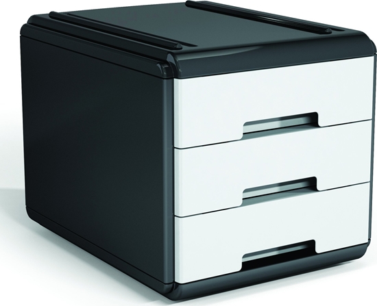 Изображение Arda ORGANIZER dokumentów 3 szuflady wysuwane A5 PÓKA