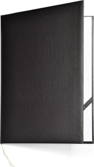 Изображение Argo Okadka na dyplom 220x310mm ARGO ELEGANT 220217 czarny mikka okleina skóropodobna 10szt