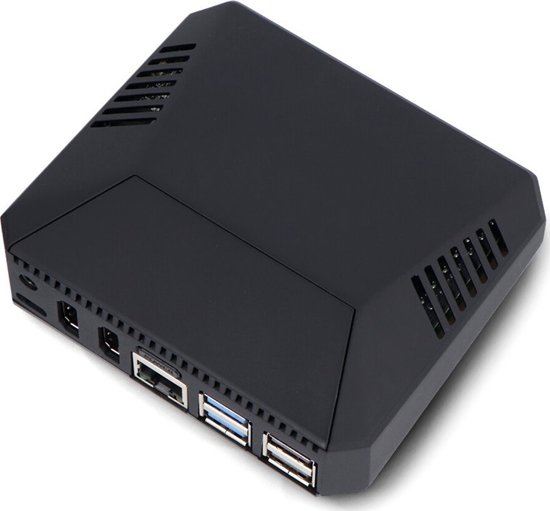 Изображение Argon40 Obudowa Argon ONE V3 do Raspberry Pi 5 - z wentylatorem i radiatorem - aluminiowa - czarna}