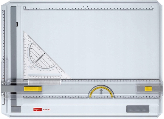 Picture of ARISTO Geo Board Zeichenplatte A3 Schnellzeichendreieck