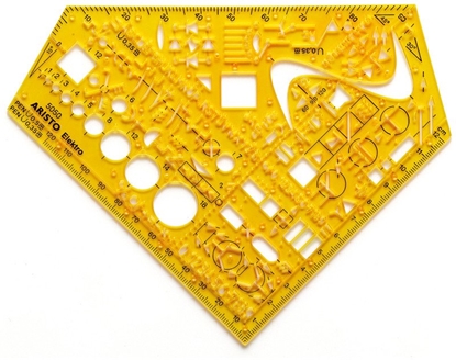 Attēls no Aristo ARISTO Szablon ktownik elektryczny Format 155 x 155mm