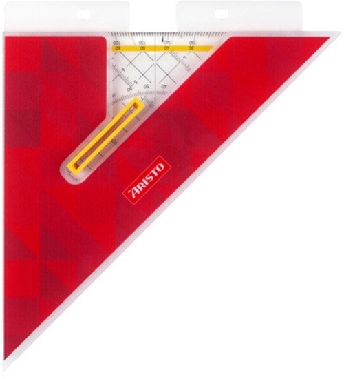 Picture of ARISTO TZ-Dreieck 25 cm + Geosaver Geodreieck 1650/4 10Stk.