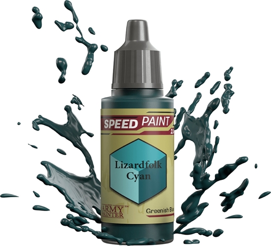 Изображение Army Painter FARBKA ARMY PAINTER SPEEDPAINT 2.0: LIZARDFOLK CYAN