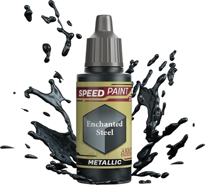 Изображение Army Painter FARBKA ARMY PAINTER SPEEDPAINT METALLIC 2.0: ENCHANTED STEEL
