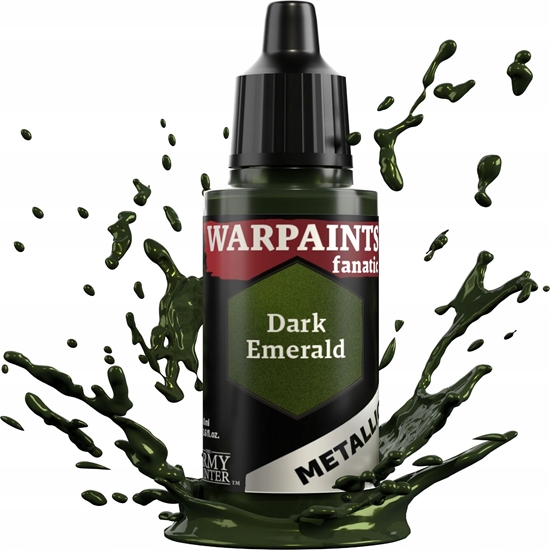 Изображение Army Painter The Army Painter: Warpaints - Fanatic - Metallic - Dark Emerald