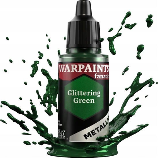 Изображение Army Painter The Army Painter: Warpaints - Fanatic - Metallic - Glittering Green