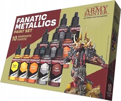 Изображение Army Painter The Army Painter: Warpaints - Fanatic - Metallics Paint Set