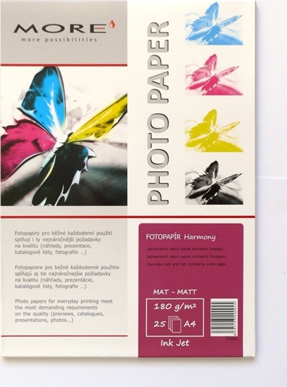 Picture of Armor ARMOR Papier fotograficzny MORE Harmony 180g/m2; matt, 25 ark., A4