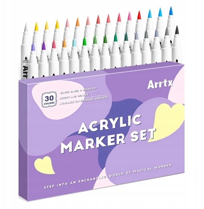 Изображение ARRTX Akriliniai markeriai - flomasteriai ARRTX, 30 spalv
