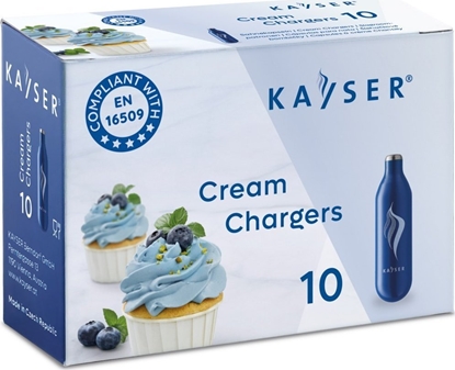 Picture of Art Naboje N2O do syfonu do bitej mietany 7,5g Kayser 10 szt/Opk