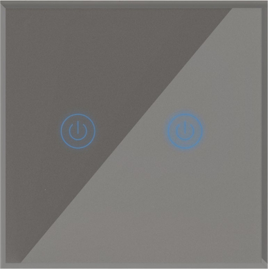 Picture of Art SMART WYCZNIK WIATA WIFI podwójny szary ART oem