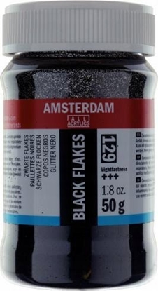 Attēls no Artequipment Amsterdam Black Flakes 50 G 129 Jar 75 ml