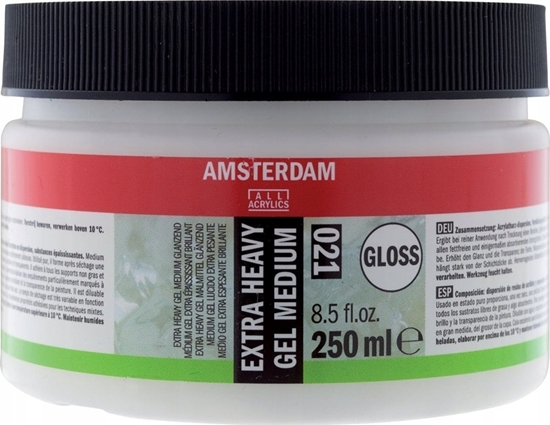 Picture of Artequipment Amsterdam Extra heavy gel medium gloss 021 jar