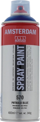 Attēls no Artequipment Amsterdam Spray Paint Phthalo Blue 570