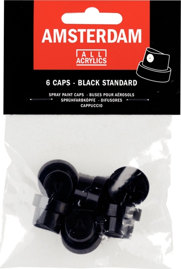 Изображение Artequipment Amsterdam Spray paint standard caps 6x
