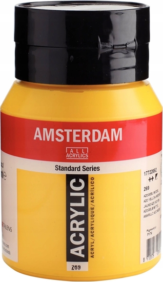 Picture of Artequipment Amsterdam Standard Series Acrylic Jar Azo Yellow Medium 269