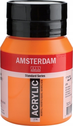 Attēls no Artequipment Amsterdam Standard Series Acrylic Jar Azo Orange 276