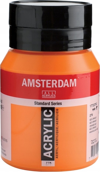 Picture of Artequipment Amsterdam Standard Series Acrylic Jar Azo Orange 276