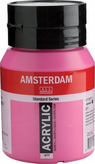 Изображение Artequipment Amsterdam Standard Series Acrylic Jar Permanent Red Violet Light 577
