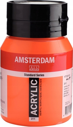 Attēls no Artequipment Amsterdam Standard Series Acrylic Jar Vermilion 311