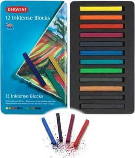 Изображение Artequipment DERWENT INKTENSE BLOCK 12 KOL. - TUSZ W SZTABACH uniw