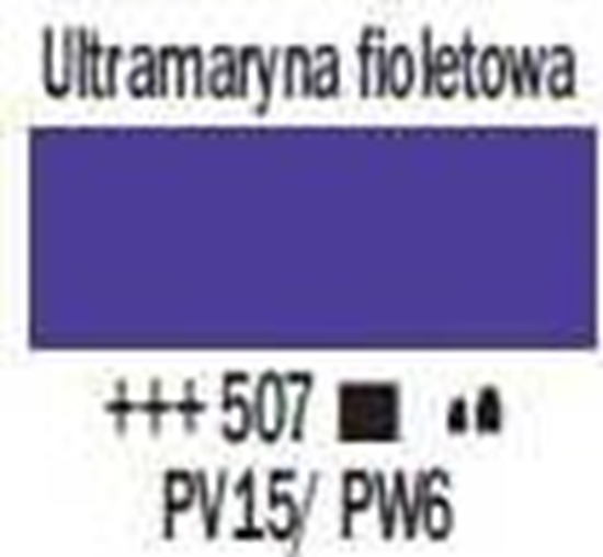Picture of Artequipment Farba akrylowa TALENS AMSTERDAM 120ml 507 - ULTRAMARINE VIOLET uniw