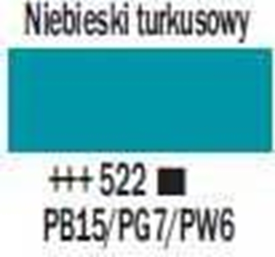 Picture of Artequipment Farba akrylowa TALENS AMSTERDAM 120ml 522 - TURQUOISE BLUE uniw