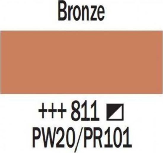 Picture of Artequipment Farba akrylowa TALENS AMSTERDAM 120ml 811 - BRONZE uniw