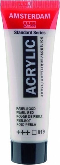 Изображение Artequipment Farba akrylowa TALENS AMSTERDAM SPECIALTIES 120ml 819 PEARL RED uniw