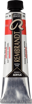 Picture of Artequipment Rembrandt Acrylic Colour Tube Naphthol Red Medium 396
