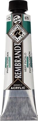 Picture of Artequipment Rembrandt Acrylic Colour Tube Phthalo Green 675