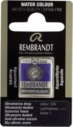 Picture of Artequipment Rembrandt Watercolour Pan 1 piece Ultramarine Deep 506