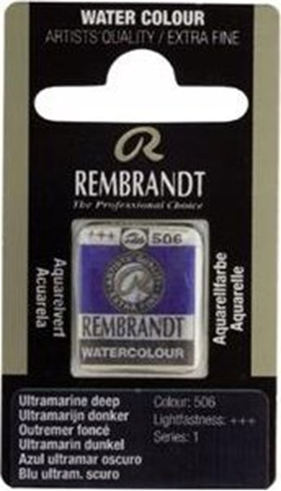 Picture of Artequipment Rembrandt Watercolour Pan 1 piece Ultramarine Deep 506