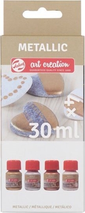 Attēls no Artequipment TALENS METALLIC SET 4x30 ml. BASIC uniw