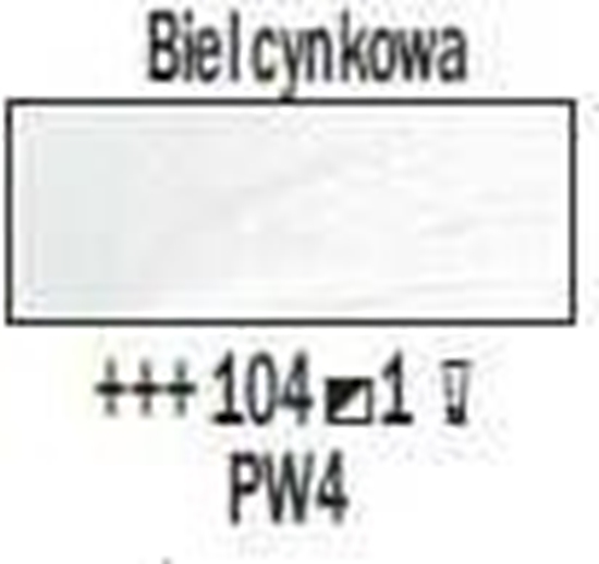 Picture of Artequipment TALENS REMBRANDT 40ML 104 - ZINC WHITE - farba olejna uniw