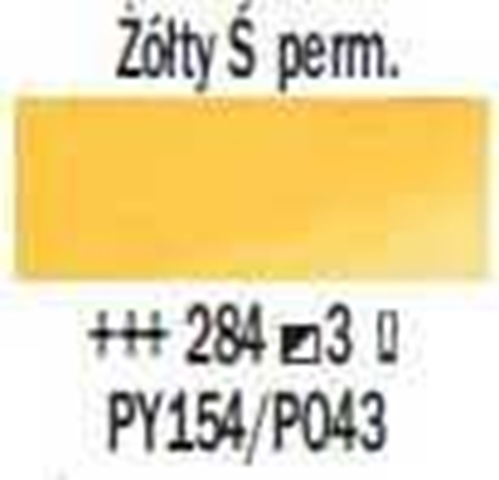 Picture of Artequipment TALENS REMBRANDT 40ML 284 - PERMANENT YELLOW MEDIUM - farba olejna uniw