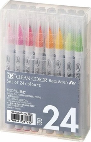 Picture of Artequipment Zig Clean Color Pensel Pen sæt m. 24 stk