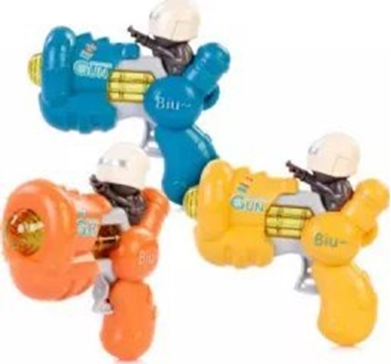 Picture of Artyk Pistolet z dwikiem i wiatem p12 cena za 1 sztuk mix