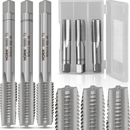 Изображение ARTPOL ARTPOL KOMPLET GWINTOWNIKÓW RCZNYCH M 10x1,50mm  3szt.