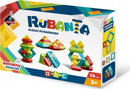 Picture of Askato Klocki Pitagorasa Rubanta 15 elementów
