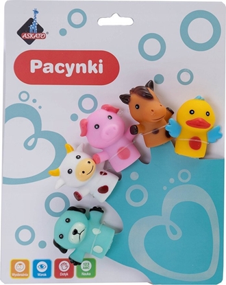 Attēls no Askato Pacynki na palce - Zwierztka farma