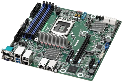 Picture of ASRock Mainboard EC266D4U micro-AATX Sockel 1700 DDR5-only Single