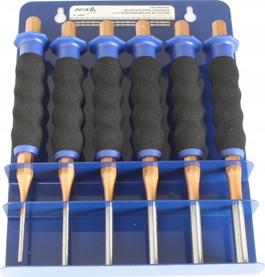 Picture of ASTA ZESTAW WYBIJAKÓW Z RKOJECI 6szt.