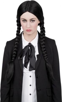 Attēls no Aster Peruka Wednesday - przebrania i dodatki dla dorosych