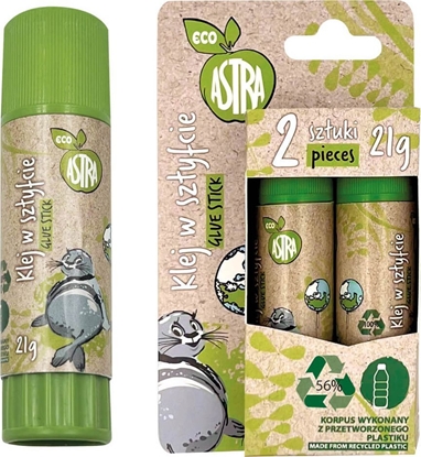 Изображение Astra Klej w sztyfcie ECO* szkolny 21g 2szt