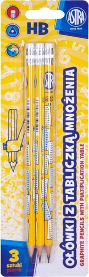 Изображение Astra Oówek Z Tabliczk Mnoenia Astra 3 Sztuki