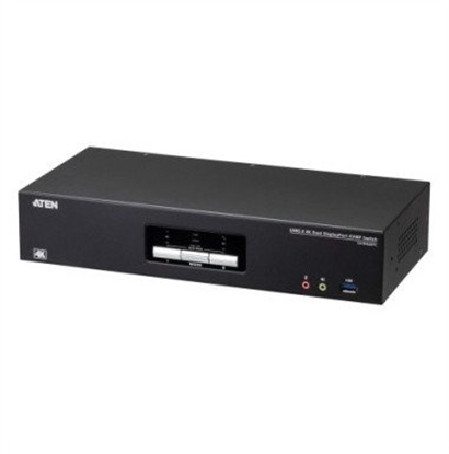 Attēls no ATEN CS1942ATC 2-portowy przecznik KVM USB 3.0 4K DisplayPort dla ATC Dual View