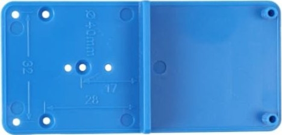 Picture of ATL NZ12D Szablon do montau zawiasów