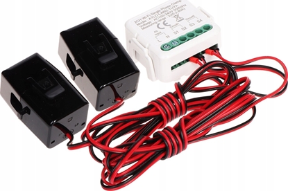 Attēls no Atlo MONITOR ENERGII ELEKTRYCZNEJ ATLO-LWB2-TUYA JEDNOFAZOWY DWUKANAOWY