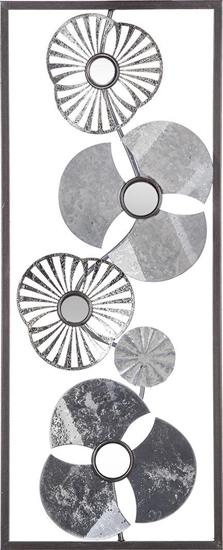 Изображение Atmosphera Metalowa ozdoba cienna kwiaty 25x61 cm